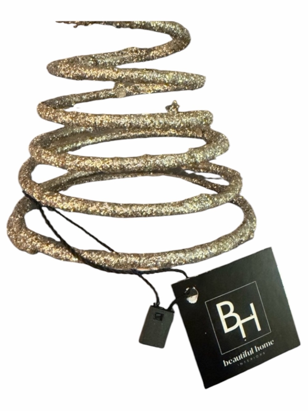Sparkling Silver Star Tree Topper - Picture 3 of 3